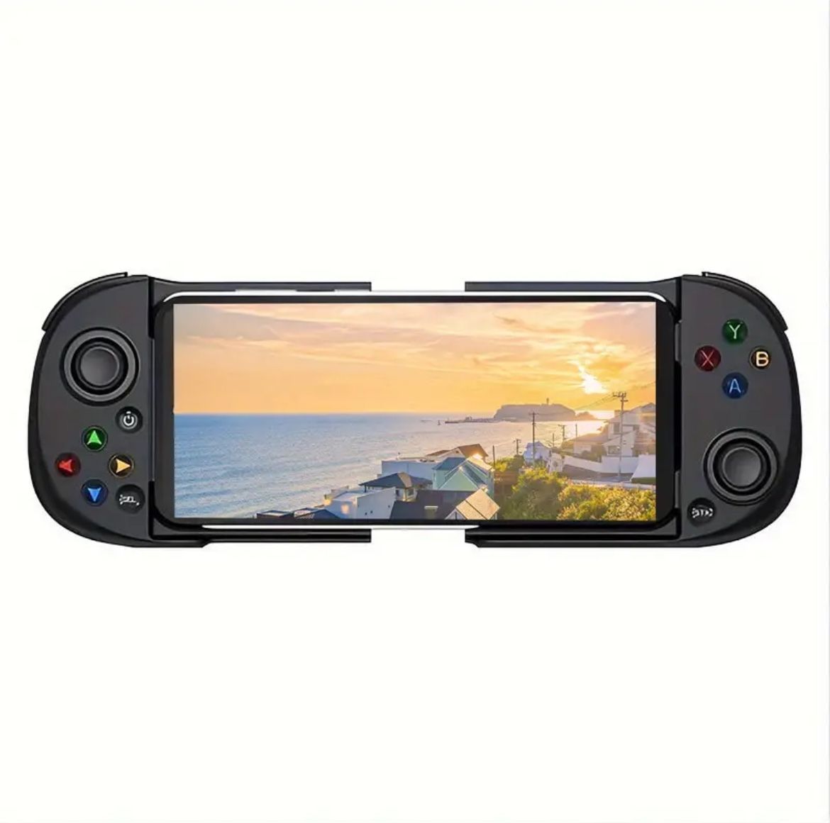 Mobile Game Controller For iPhone, Case Compatible - PS Remote Play, Xbox Cloud, Steam Link, GeForce Now, MFi Apple Arcade Games-Long Battery Life