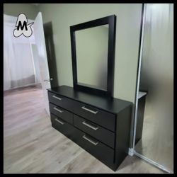 NEW DOUBLE DRESSER WITH MIRROR 😊 ASSEMBLED