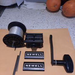 Newell 533 440 Fishing Reel Parts Spool Handle Base Clamp Bars