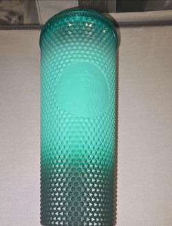 Starbucks Green Waxberry / Mint Ombre Gradient Studded Venti (24 oz)