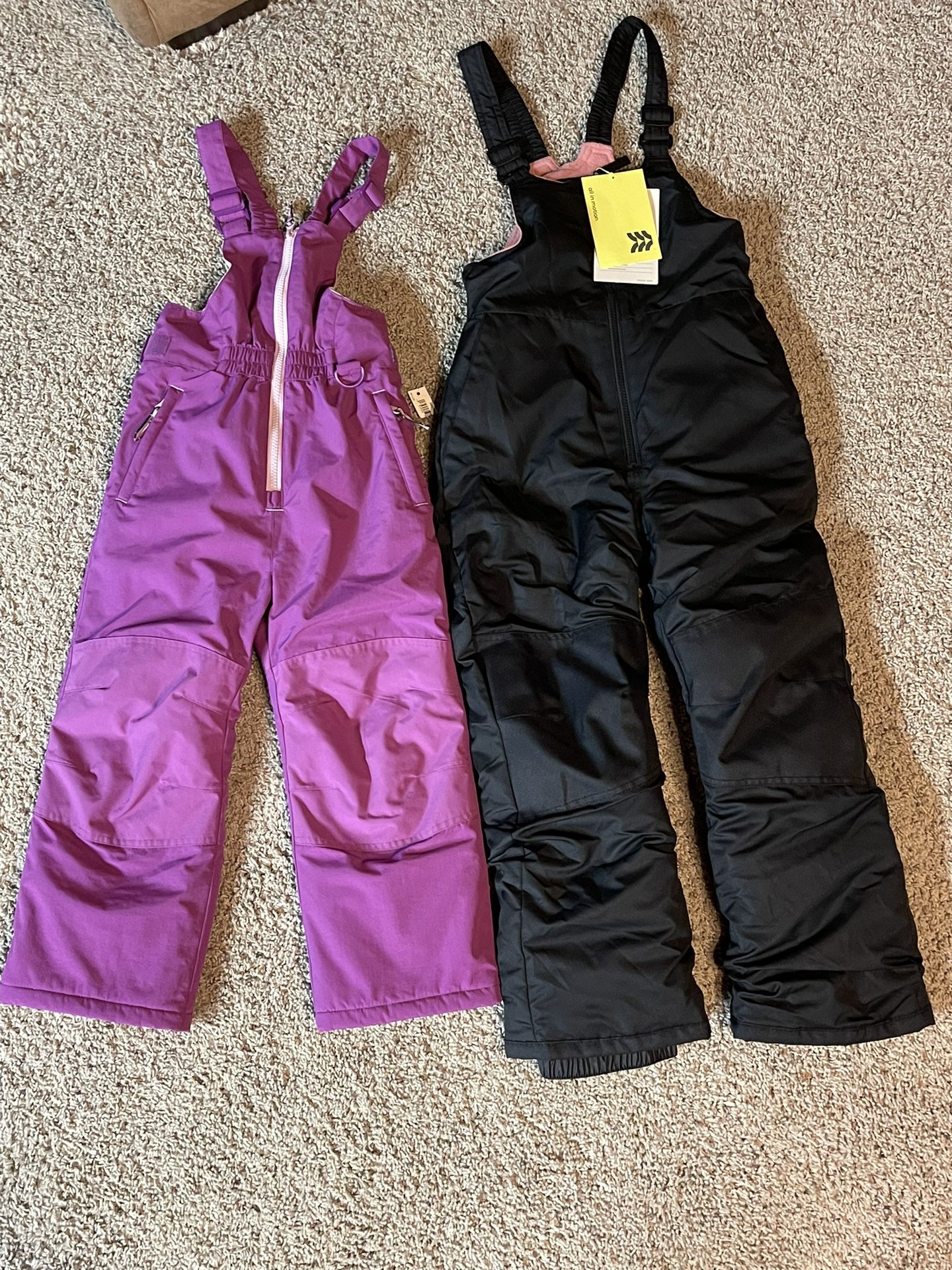 New Girls Snow Bibs
