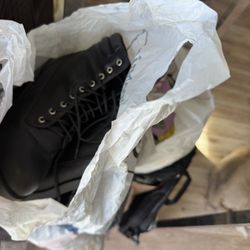 Bags Of Clothes And Shoes 