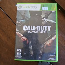 Call Of Duty Black Ops Xbox 360
