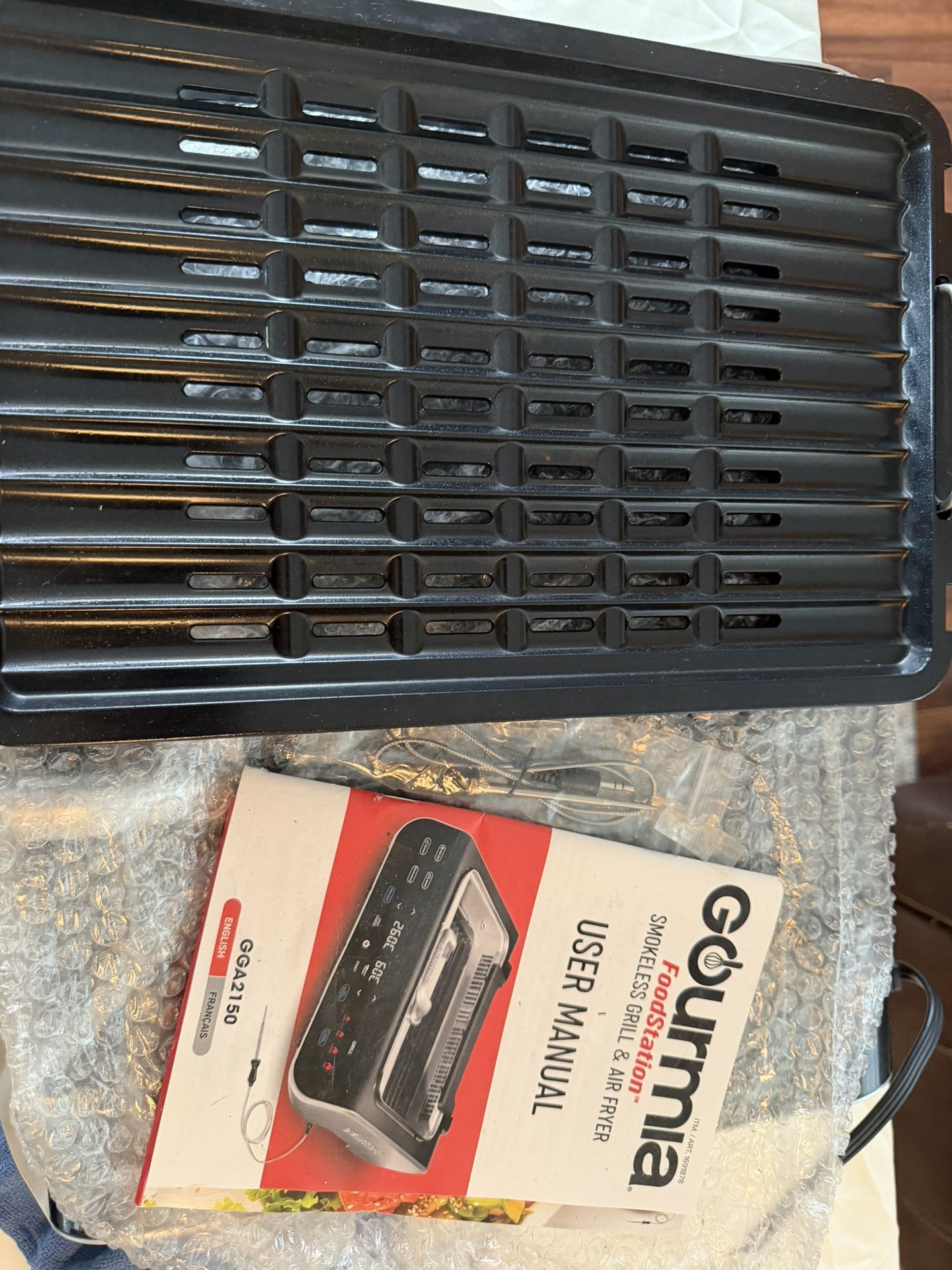 Gourmia FoodStation Smokeless Grill & Air Fryer GGA2150