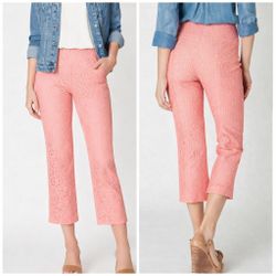 Anthropologie Corey Lynn Calter Youghal Cropped Lace Pants 8