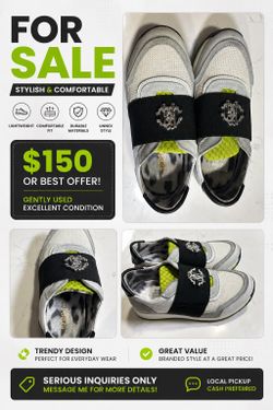 Roberto Cavali kids shoes size 31