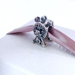 Genuine PANDORA Colorful Ferris Wheel Charm W/Pouch