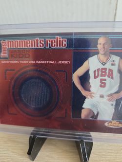 USA Jason  Kidd  Jersey  Card