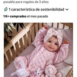 Realistic baby doll (not silicone )