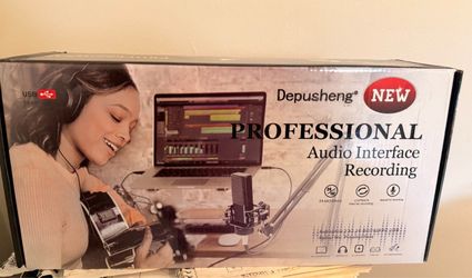 BRAND NEW Depusheng Professional USB Audio Interface 24-Bit/192kHz