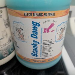 New Unopened Stanky Dog Shampoo Gallon by Kelco