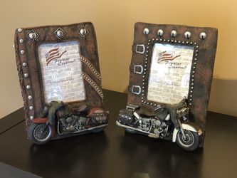 4x6 Motorcycle enthusiasts picture frames