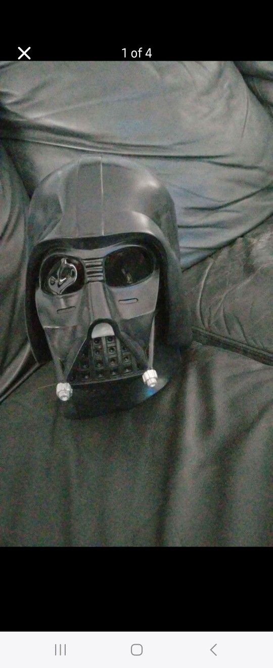 Darth Vader Adult Rubber Mask New