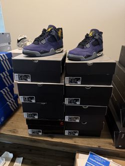 Jordan 4 Lakers