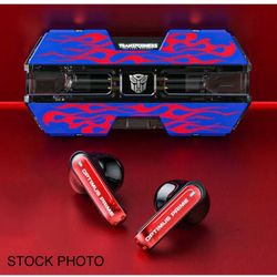 Transformers The Last Knight Wireless Bluetooth Earphones with Charging Case