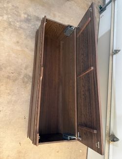 IKEA Brown Mathopen Storage Bench Cedar Chest