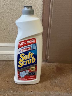 Soft  scrub  cleanser  36 fl oz  -  $4