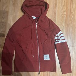 Thom Brown red zipup