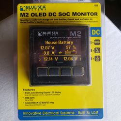 Blue Seas State Of  Charge SOC monitor