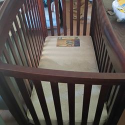 Baby Crib With Matress
