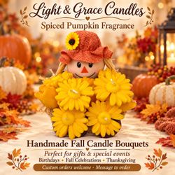 Soy wax fall bouquet