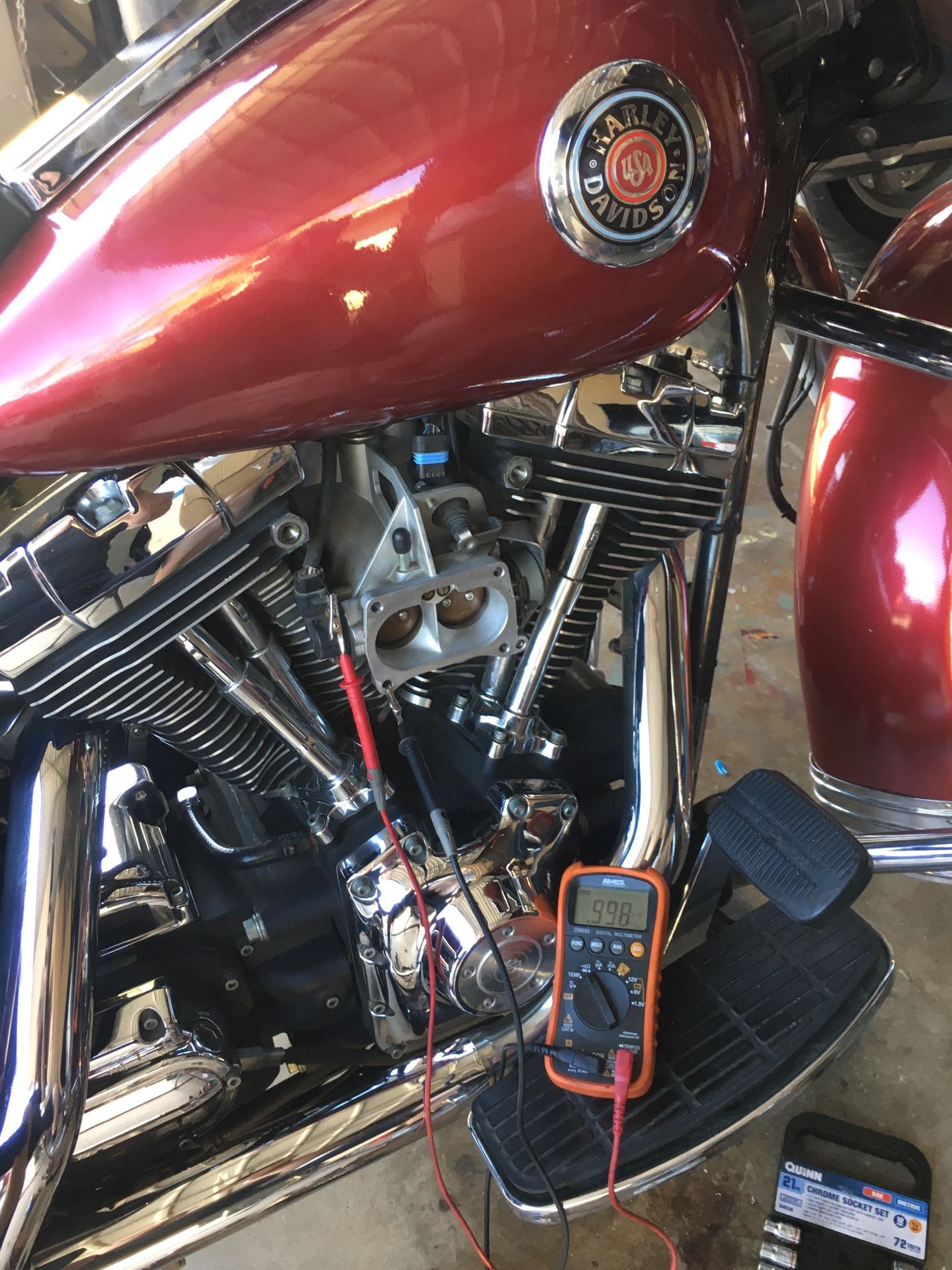 Motorcycle tech