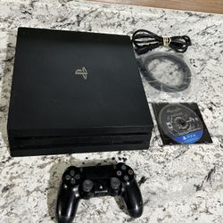 Sony PlayStation 4 PS4 Pro 1TB 4K video game Console