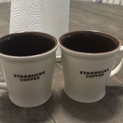 2  Starbucks Cups  (Both For $15