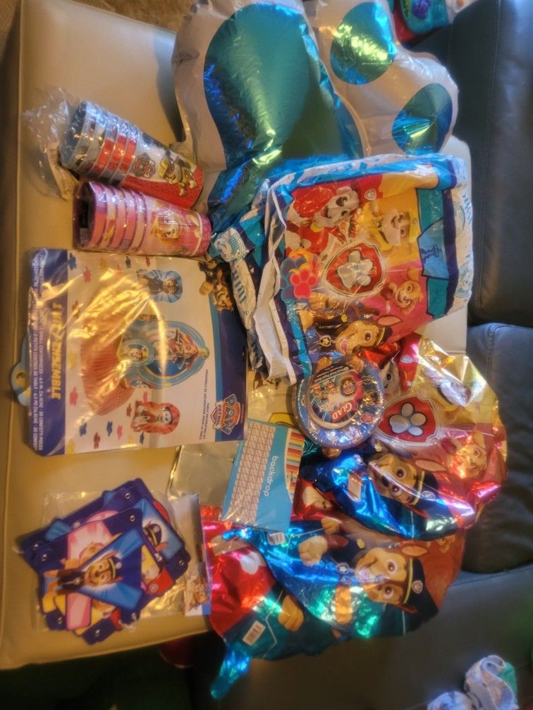Paw Patrol Birthday Set