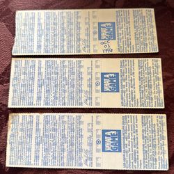 Dodgers division 1996 series tickets three