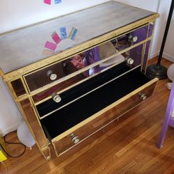 Mirrored 3 Drawer Chest -- Borghese from Z-Gallerie
