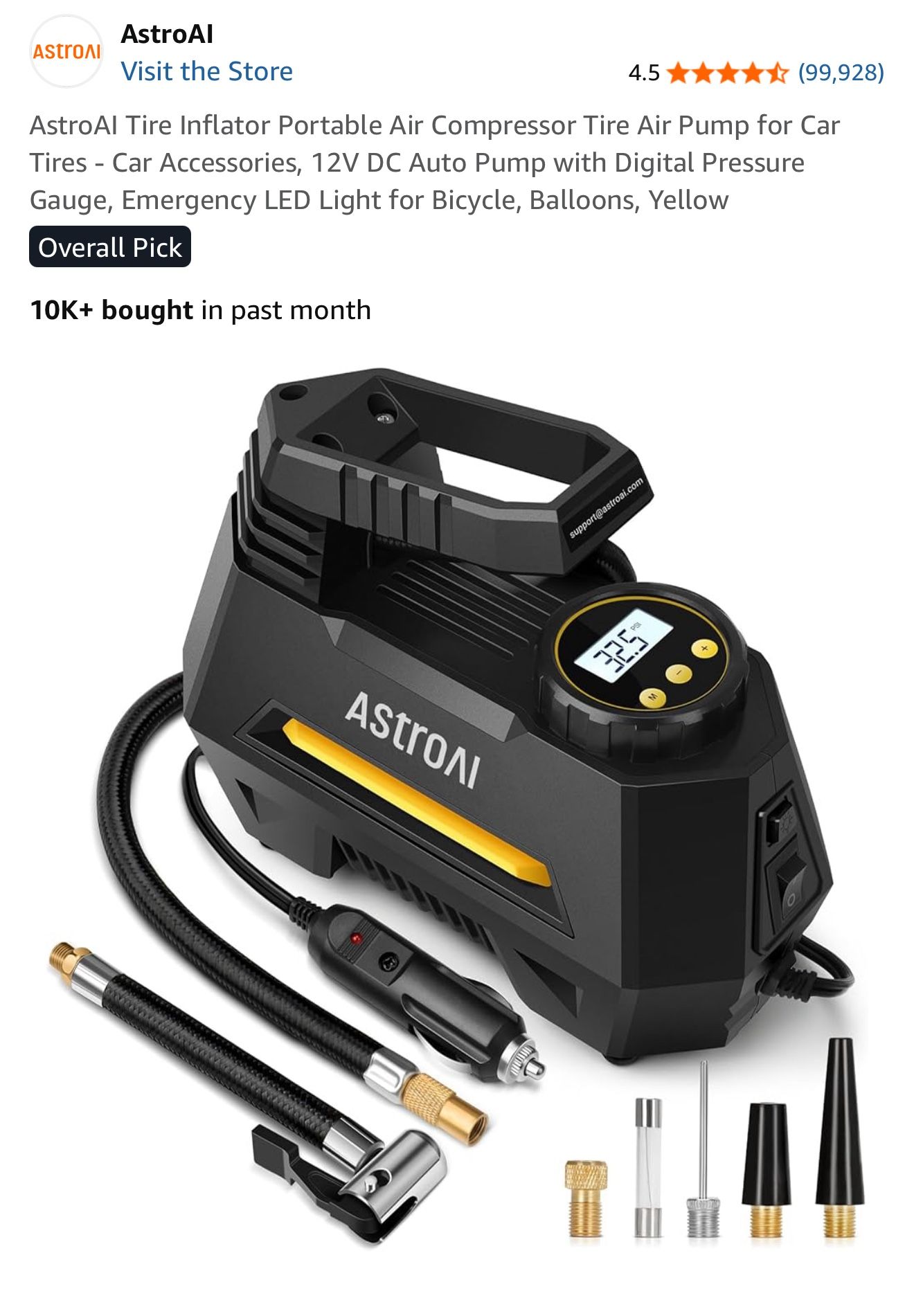 AstroAI Air Compressor