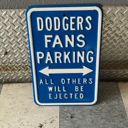 Los Angeles Dodgers Metal Street Sign 