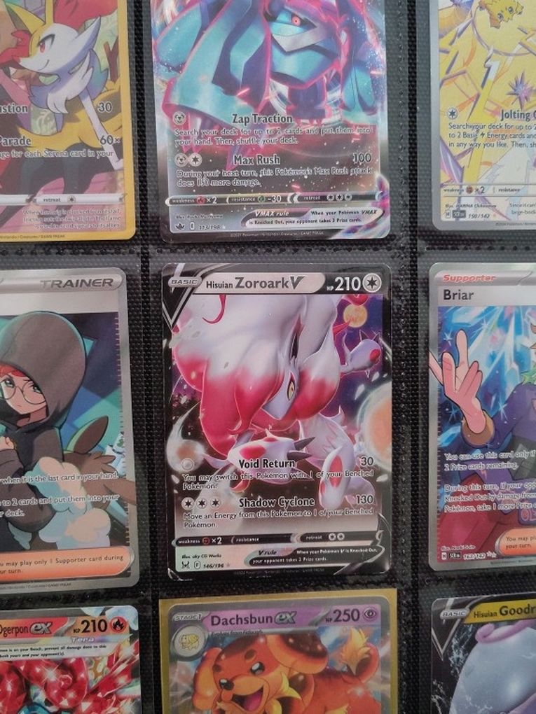 Lot Of 9 Pokemon Rare Pokemon Cards