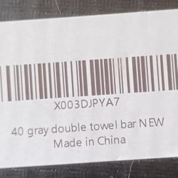 16 Inch Double Towel Rack