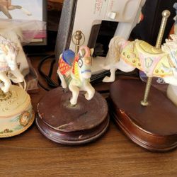 Carousel Horse Music Boxes