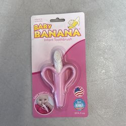 Baby Banana The Original, Banana Brush, Made in USA, Toddler Toothbrush, Family-Owned Business