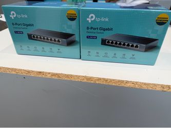 TP-Link 8-Port Gigabit Desktop Switch (TL-SG108) - Brand New / Sealed