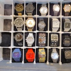Collection Of Nixon Watches.( Request Prices)