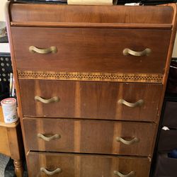 Antique Wooden Dresser