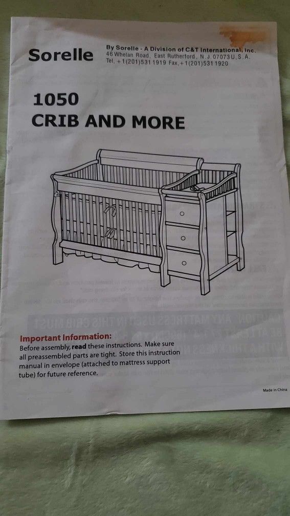 Convertible Cribs With Mattress And Changing Table