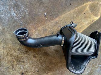 K&N cold air intake with k&N air filter and heat shield