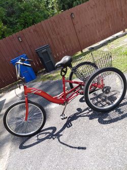 3 speed trike  24" Wheels