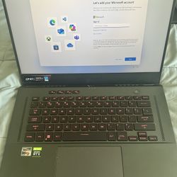 ROG Zephyrus Gaming Laptop and Mouse