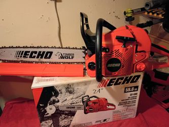 Excelente condiciones 24" HECHO TIMBER WOLF CHAINSAW $$420