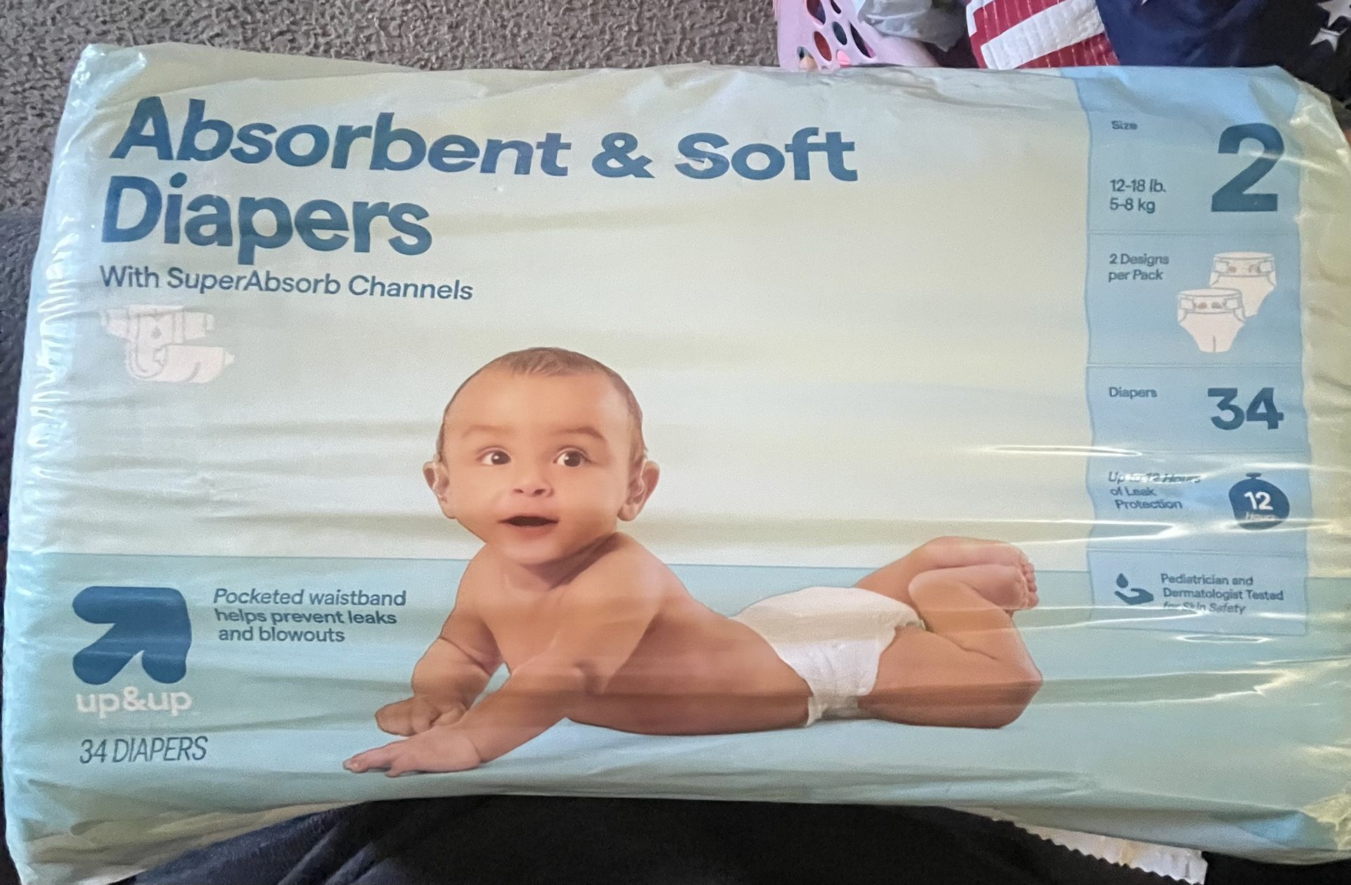 Up & Up Diapers Size 2 