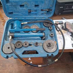 Temco Hydrolic Hole Punch 