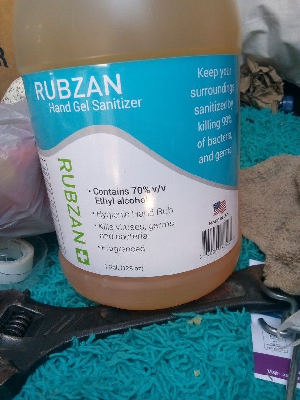 Rubzan 1 Gallon Hand Sanitizer
