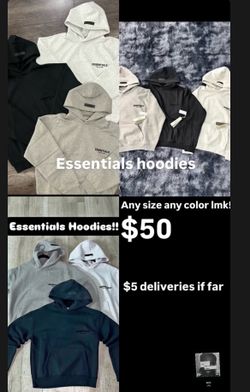 BEST IN SAC MOBILE, essentials fear of god Any color any size hoodies lmk $50