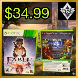 *CLASSIC* Fable Anniversary (Xbox 360) – 2014